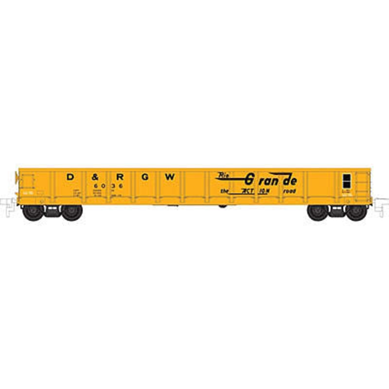 Atlas 20002958 HO Denver & Rio Grande Western Evans 52′ Gondola #6012 NIB