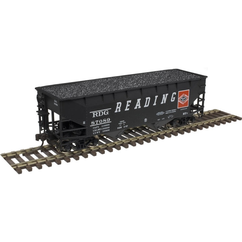 Atlas 20005903 HO Reading 2-Bay Offset Hopper #87112 LN/Box