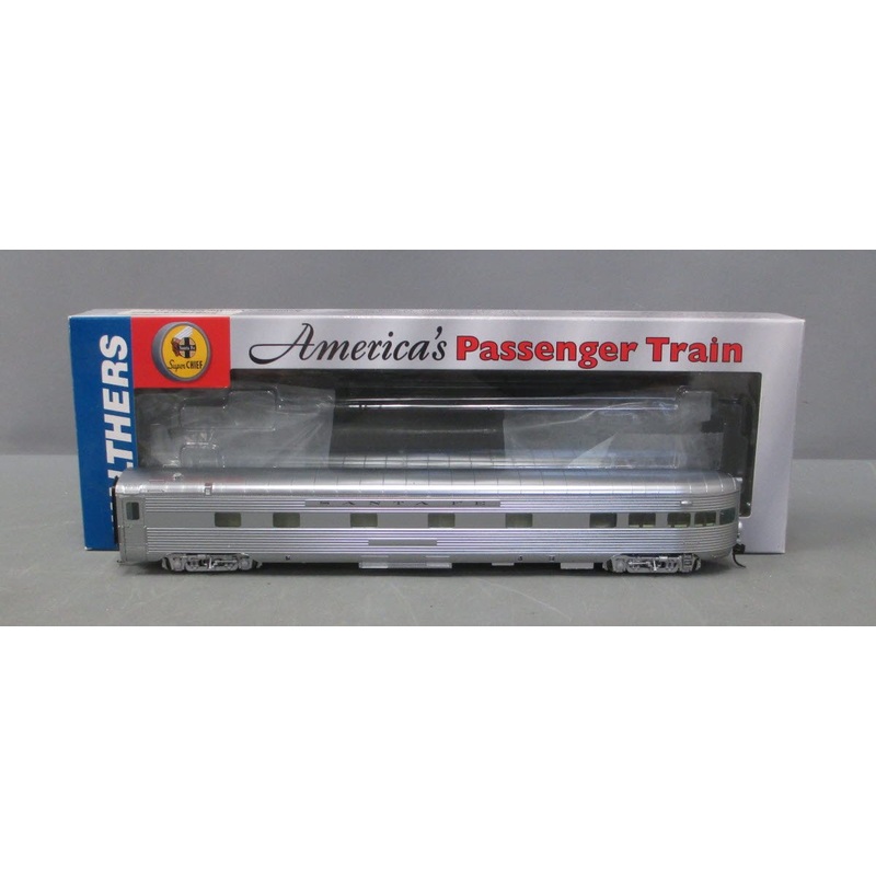 Walthers 932-9728 HO Santa Fe Super Chief P-S Observation-Lounge LN/Box