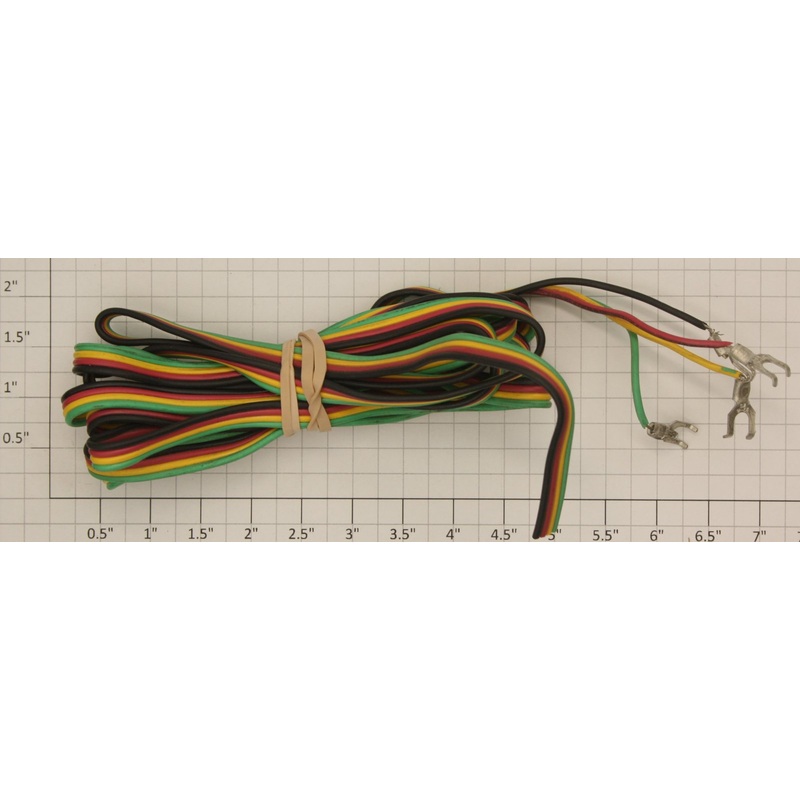 Atlas 1000X-38FFX 4-Conductor 48 + Switch Wire with Spaded Terminals on One End