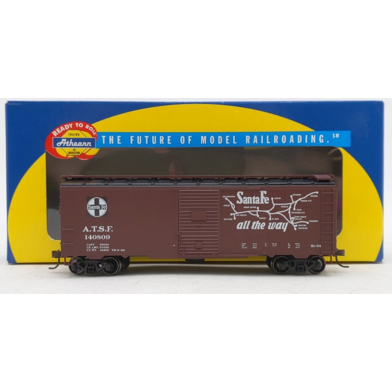 Athearn 70416 HO Santa Fe 40′ Boxcar-Youngstown Door #140809 NIB