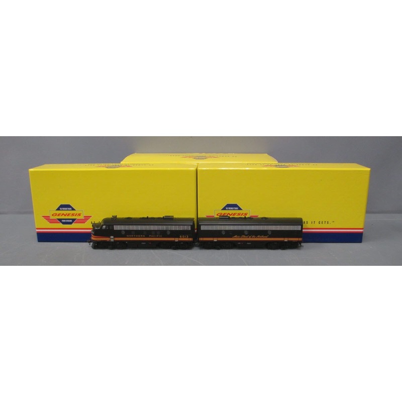 Athearn G1611 HO Northern Pacific F-7 AB Diesel Locomotive Set NIB