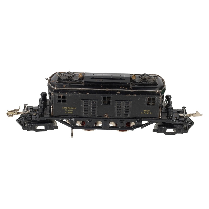 American Flyer 3020 Vintage O Prewar Box Cab Locomotive VG