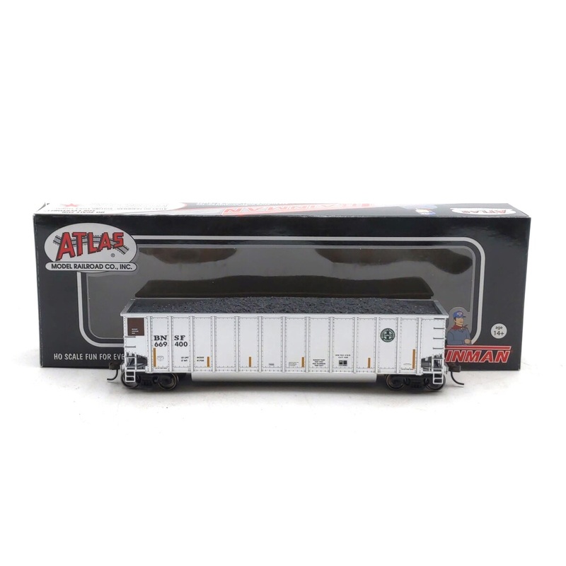 Atlas 20003273 HO Burlington Northern Santa Fe Aluminum Coal Gondola #669400 NIB