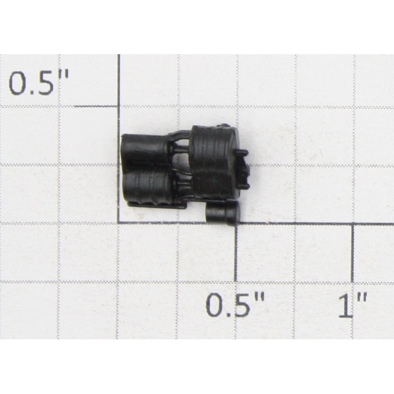 Roundhouse 27205 HO Black Plastic Compressor Detail