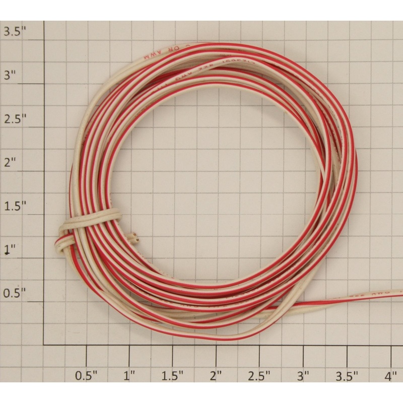 Acme 0627-804 2-Conductor #24 gauge Pink/White Wire Sold by the Foot