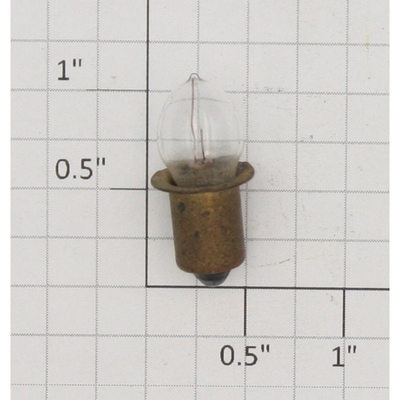 Lionel PR6 2.5 Volt Flanged Base Small Clear Light Bulb