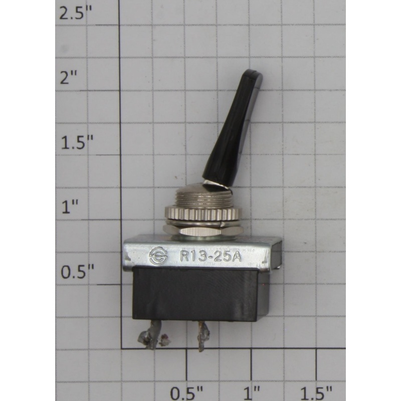 Radio Shack 275-651X SPST Black Duckbill On/Off Toggle Switch 125VAC @ 10A