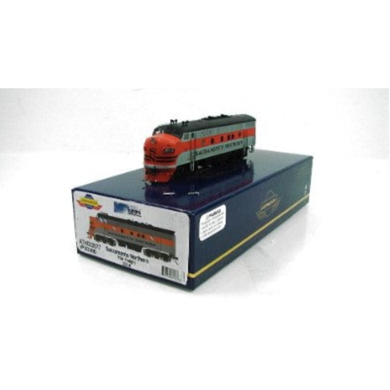 Athearn G22677 HO Sacramento Northern F3A Diesel Locomotive w/DCC & Sound #301A NIB