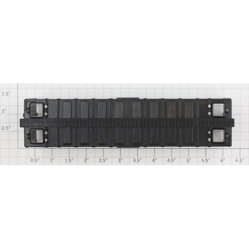 Athearn 16007 HO Black Reefer Car Shell