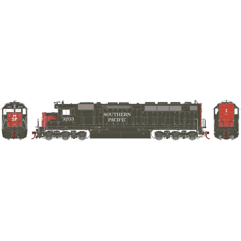 Athearn G63652 HO Scale SP SDP45 Locomotive w/DCC & Sound #3203 NIB