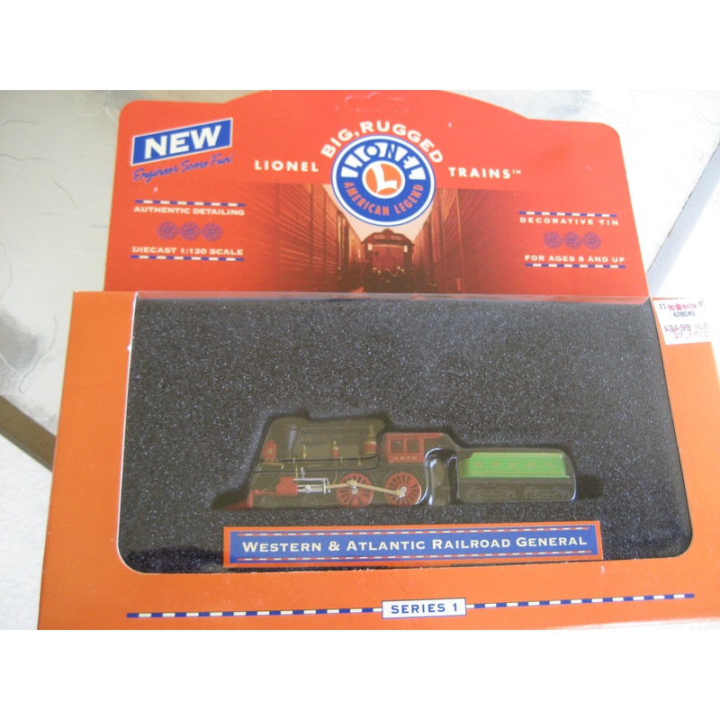 Lionel 1872 1:120 Western & Atlantic 4-4-0 American General Classic Series #1 NIB