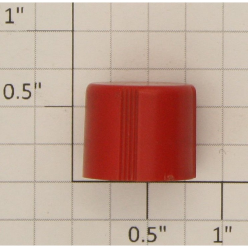 Acme 06-27 Red Molded Radio Knob