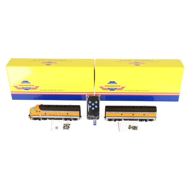 Athearn G22173 HO Scale D&RGW F-7AB Diesel Locomotive Set NIB