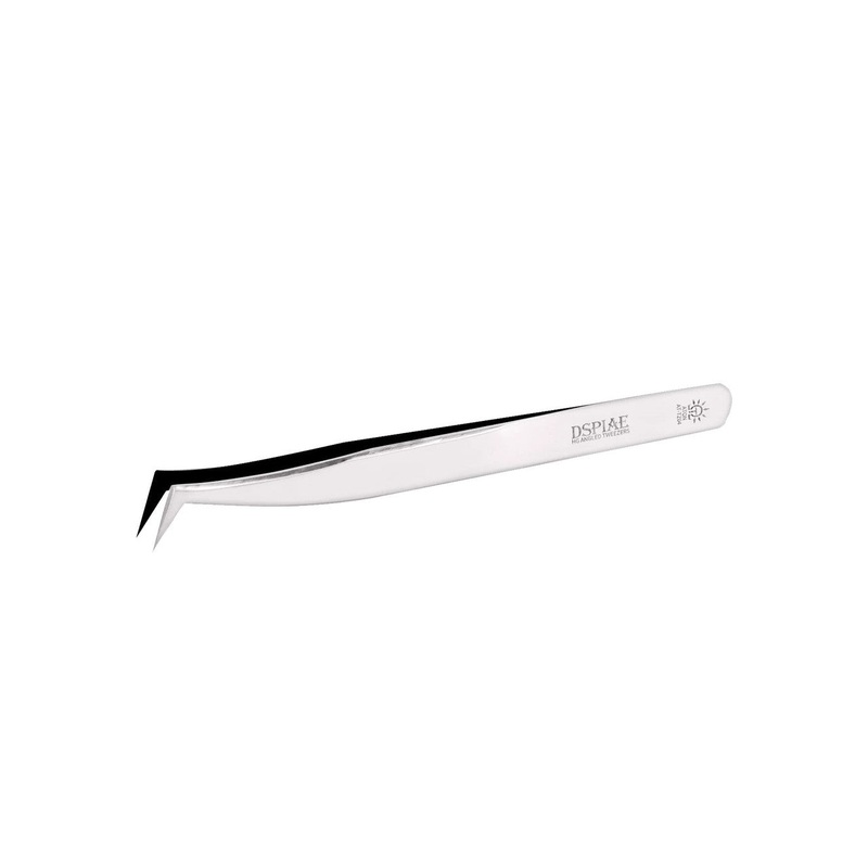 Dspiae AT-TZ04 Stainless Steel Precision Folding Head Tweezers