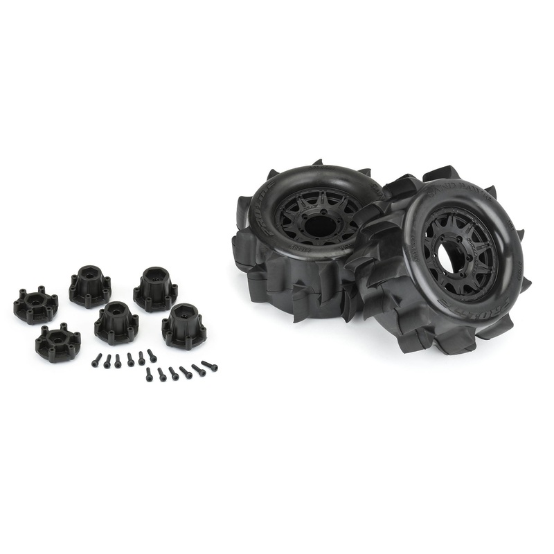 Pro-Line Racing 1024910 1:10 Sand Paw HP BELTED F/R 2.8 MT Tires