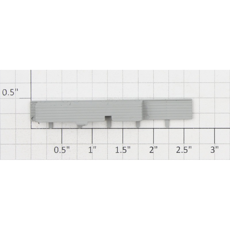 Athearn 12915 HO Gray Right Hand Flatcar Tool Box