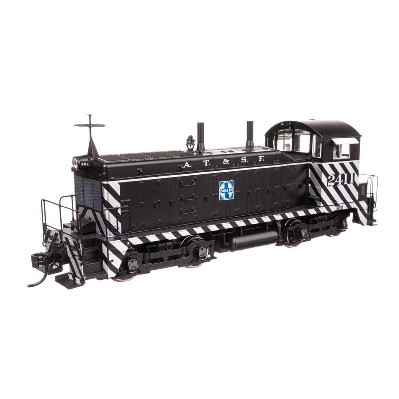 Walthers 920-43502 HO Santa Fe EMD NW2 Diesel Locomotive with Sound & DCC #2411
