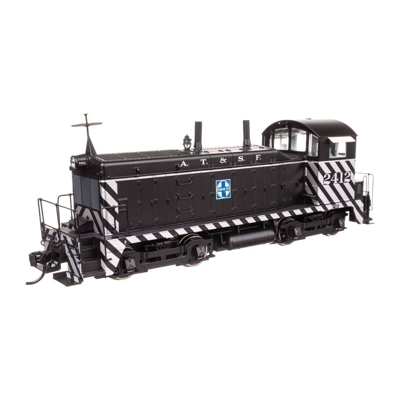 Walthers 920-50502 HO Santa Fe EMD NW2 Diesel Locomotive Standard DC #2412