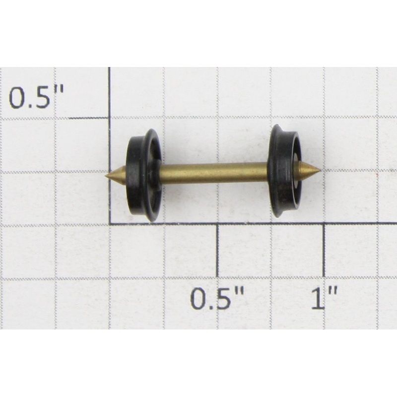 Roundhouse 90503 HO Black Passenger Wheel Set