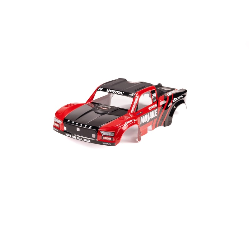 ARRMA ARA412008 Red/Black MOJAVE GROM Body