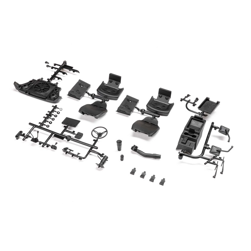 Axial 230053 SCX10 III Int/Ext CJ-7 Body Details