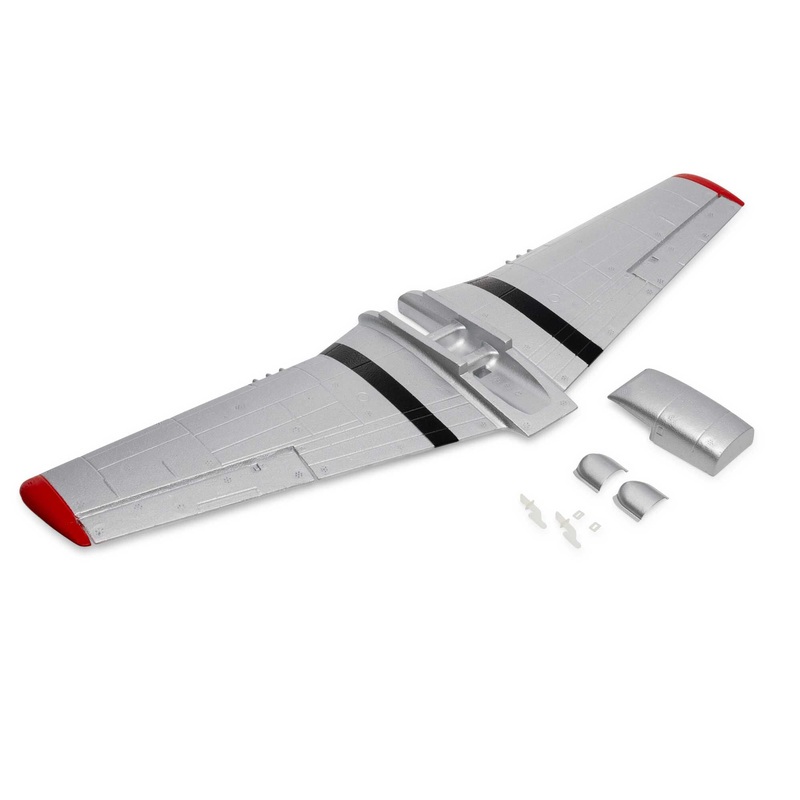 E-flite EFL-1086 UMX P-51 Detroit Miss Painted Wing
