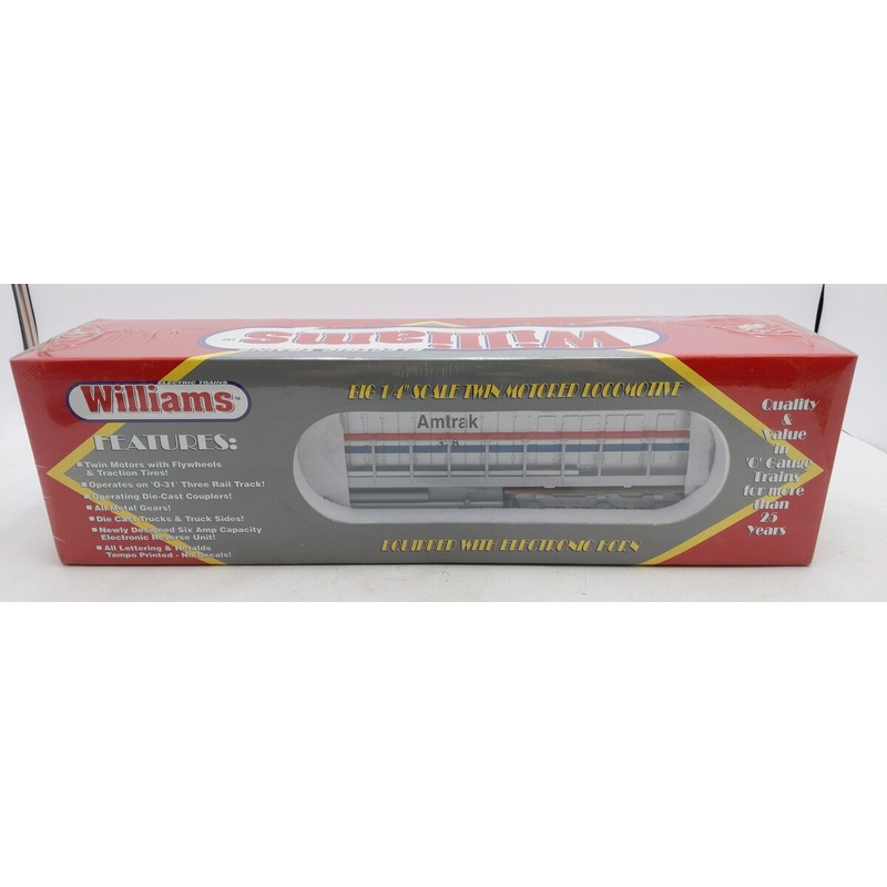 Williams 99328 O Gauge Amtrak SD-45 Dummy A Unit Diesel Locomotive MT/Box