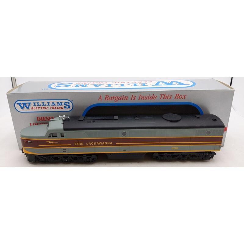 Williams AC-15 O Gauge Erie Lackawanna Powered Alco PA Diesel Locomotive #850 NIB