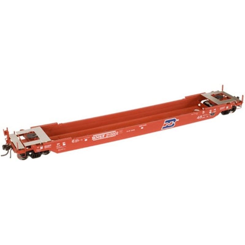 Atlas 20000821 HO BNSF Gunderson 48′ AP Well Car #210008 MT/Box