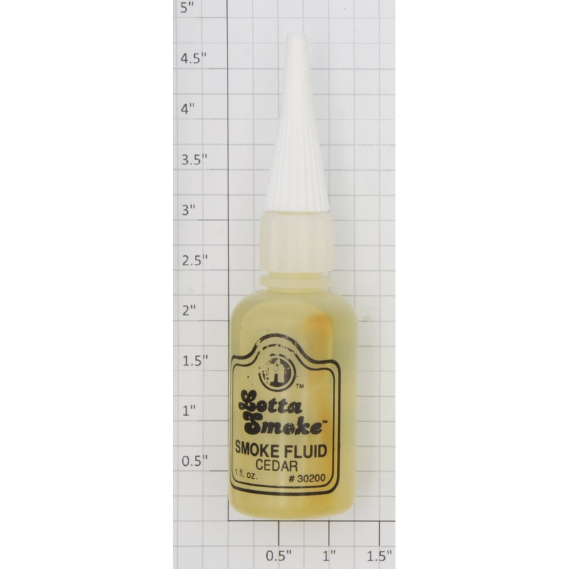 Hampton Hobby 30200 Lotta Smoke Fluid 1.5oz. Bottle Cedar Scent