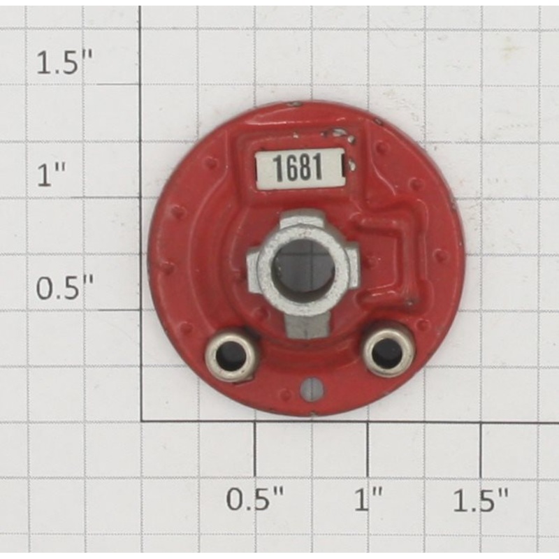 Lionel 1681-24 Prewar Lionel Junior O27 Gauge Red Steam Locomotive Boiler Front