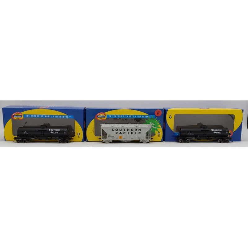 Athearn HO Asoorted Southern Pacific Freight Cars [3]: #65284, 66549, 403049 LN/Box