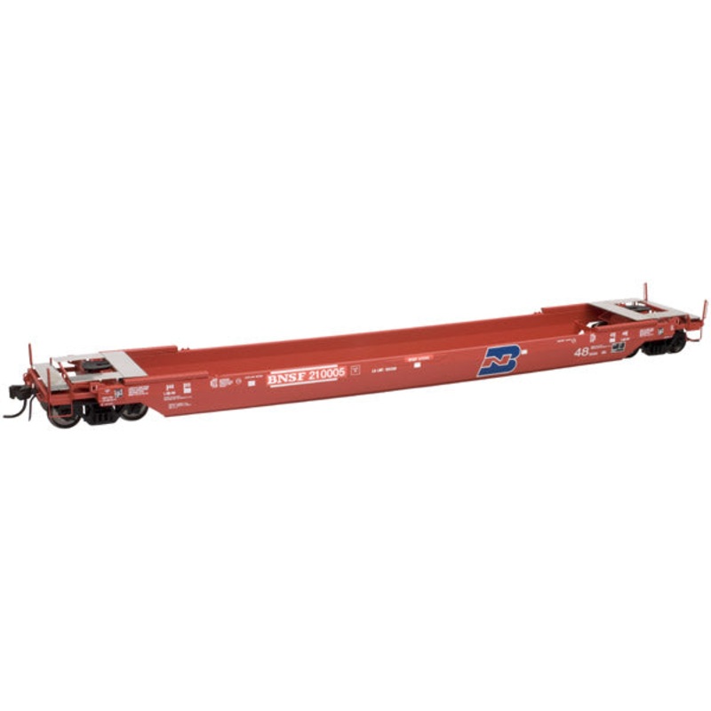 Atlas 20000818 HO BNSF Gunderson 48′ AP Well Car #210005 MT/Box