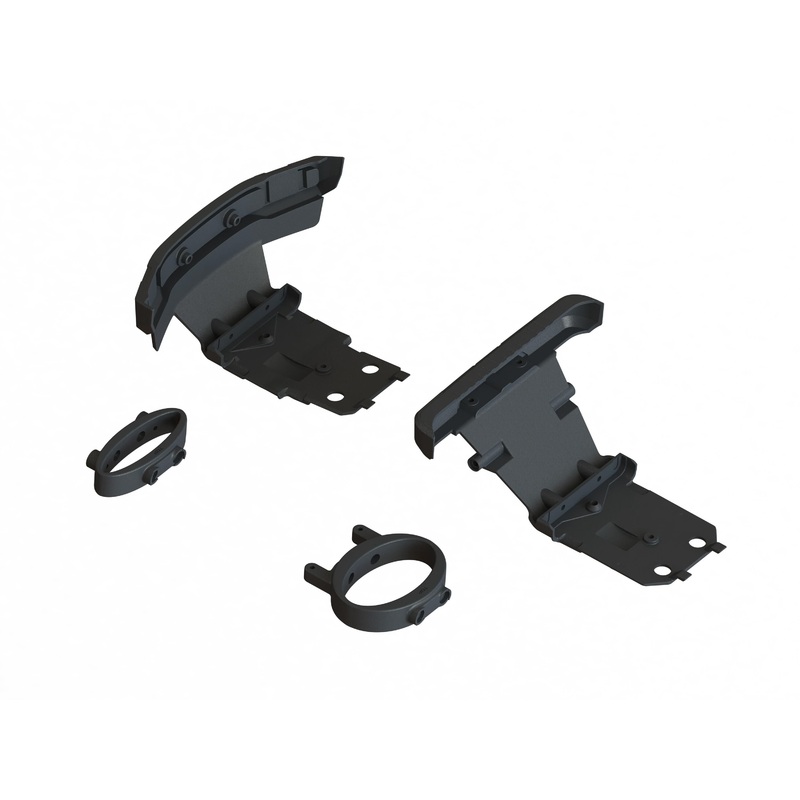 ARRMA ARA-1293 BIG ROCK Front & Rear Bumper & Loop Set