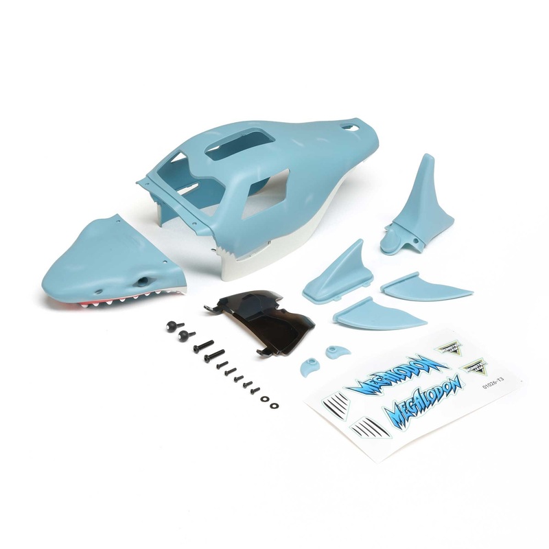 Losi LOS-2054 Mini LMT Megalodon Painted Complete Body Set