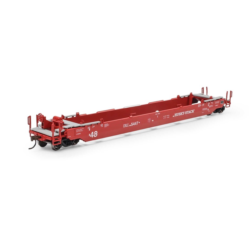 Athearn ATH-1353 HO Coe Rail Leasing 48′ Husky Stack Well #5447