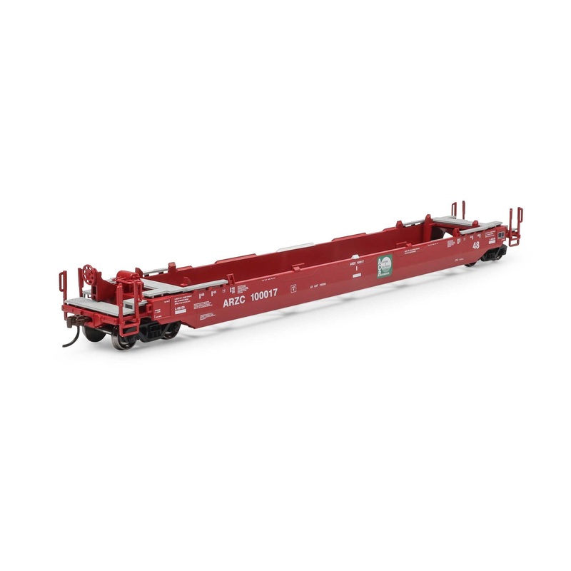 Athearn ATH-1359 HO Arizona & California 48′ Husky Stack Well #100017
