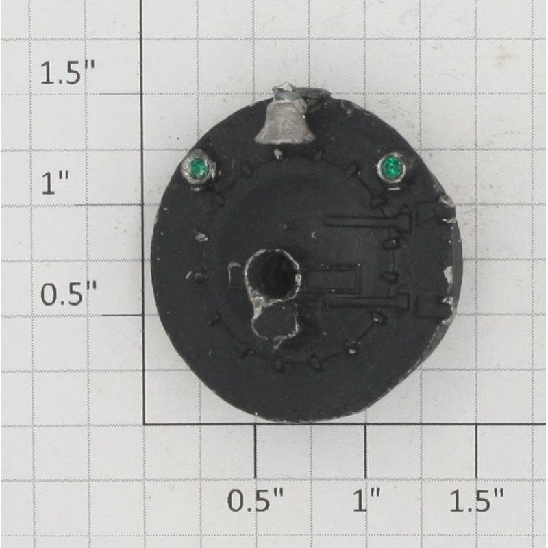 American Flyer PA8960A Die-Cast Black Boiler Front with Bell, Socket w/o Lens