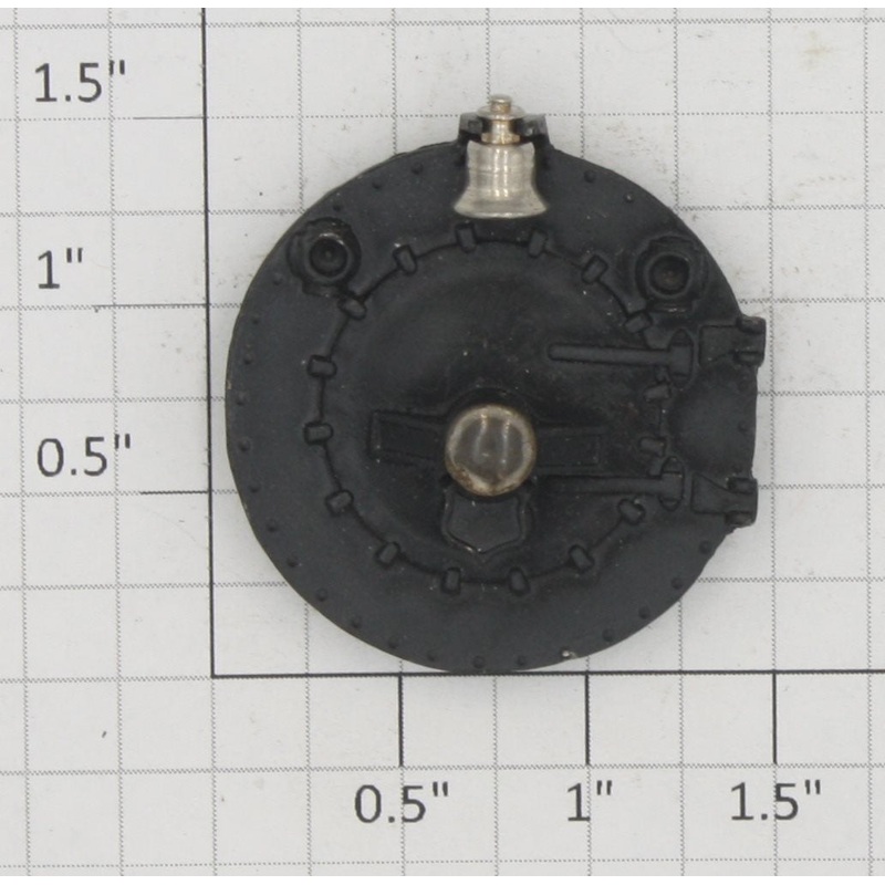 American Flyer PA8960A Die-Cast Black Boiler Front with Lens and Bell