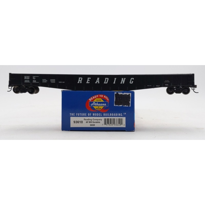 Athearn 93610 HO Scale Reading Company 65′ Mill Gondola #30359 LN/Box