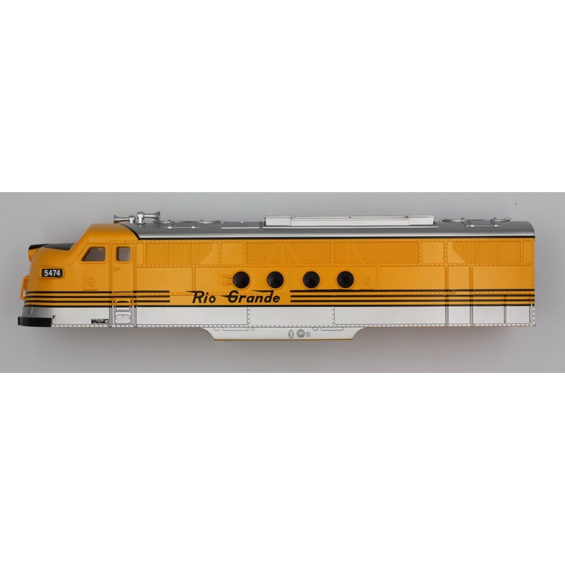Lionel 82301-2 Rio Grande LionChief Plus FT A Non-Power Diesel Body Shell #5474