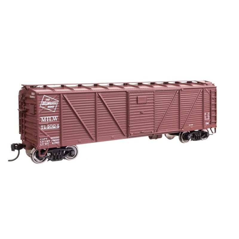 Walthers 910-40372 HO MILW 40′ ARA Single Sheathed Boxcar Ready to Run #714024