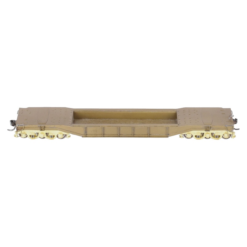 Alco Models X-109 HO Brass Greenville Well Flat Car EX