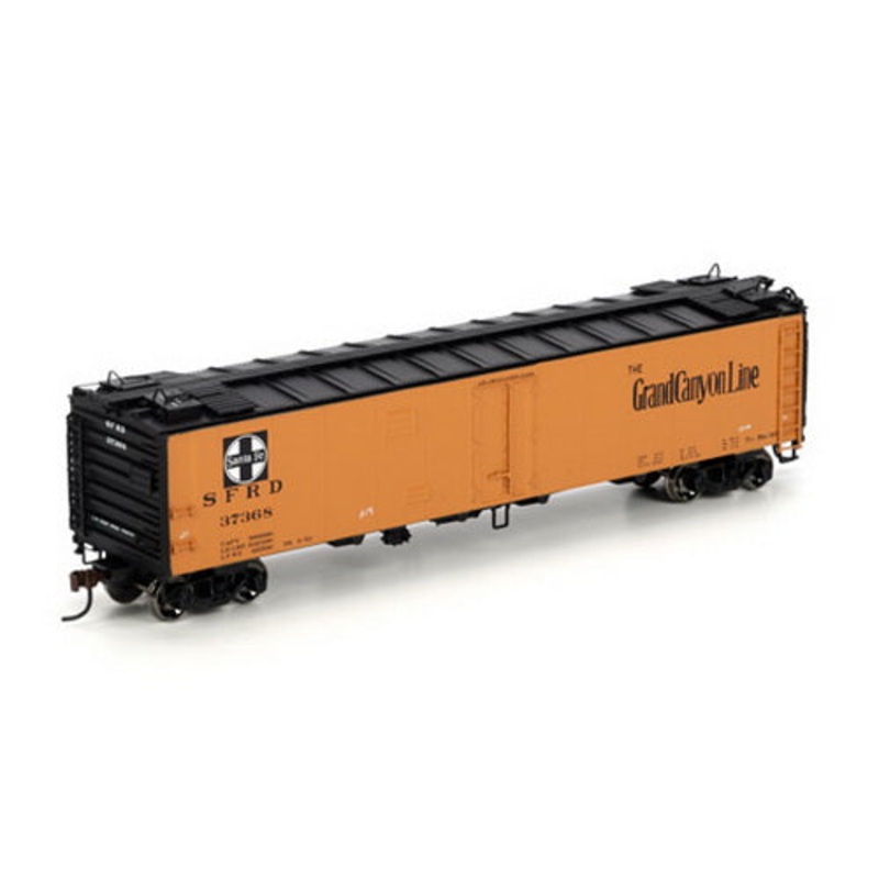Athearn 97408 HO Santa Fe/Grand Canyon 50′ Ice Reefer #37368 NIB
