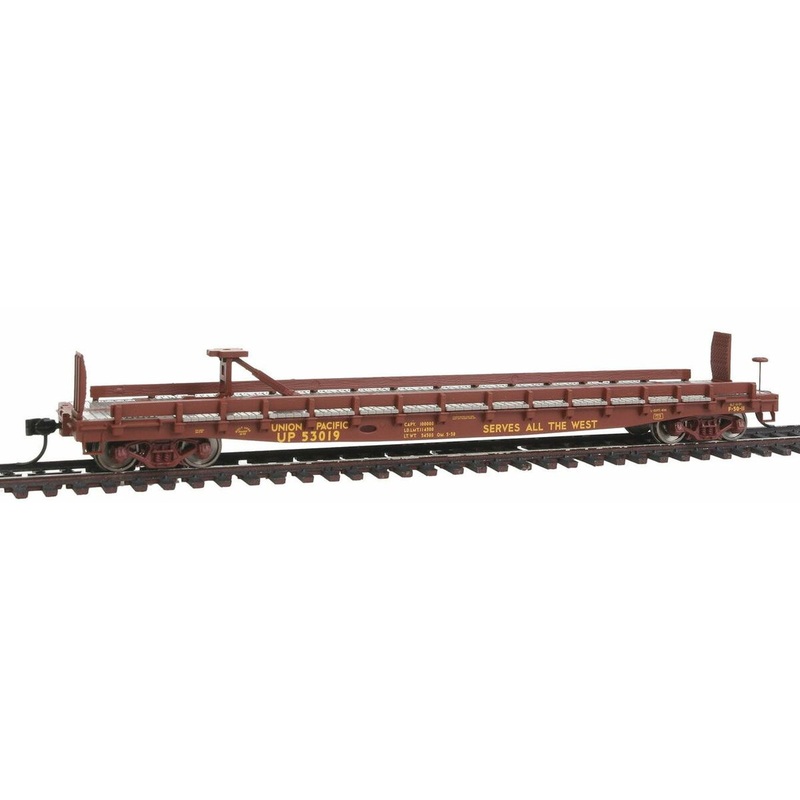 Walthers 910-5112 HO Scale UP 53′ GSC Flat Car #53019 NIB