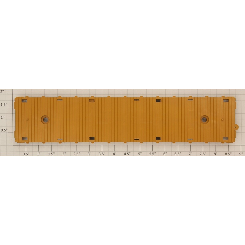 American Flyer FLAT9952-B S Gauge FY & PRR Plain Dark Yellow Flatcar Frame