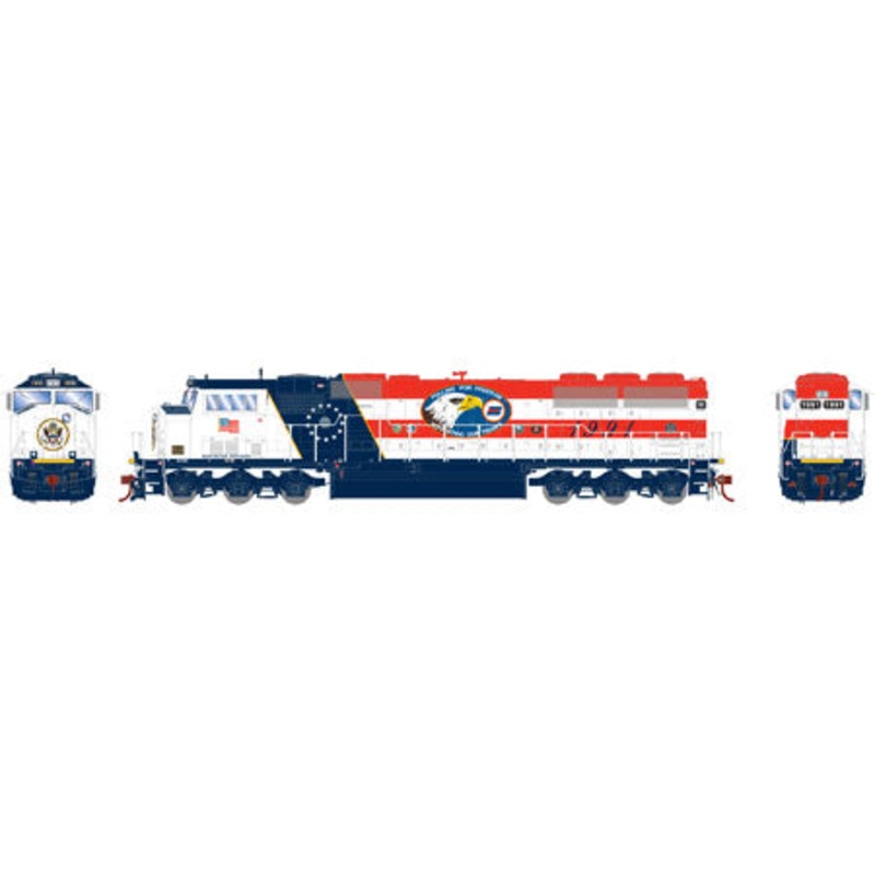 Athearn G67420 HO BN/Desert Storm SD60M Diesel Locomotive w/DCC & Sound #1991 NIB