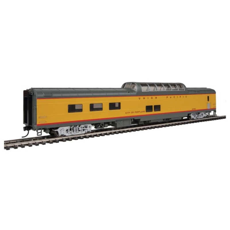 Walthers 920-18653 HO Union Pacific City of Portland 85′ Lighted ACF Dome Diner NIB