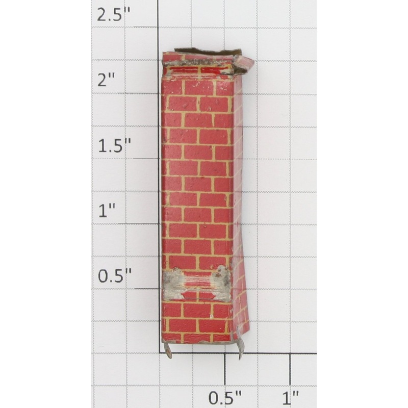 Lionel 438-42X  Tall Thin Brick Station Chimney